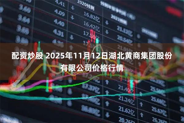 配资炒股 2025年11月12日湖北黄商集团股份有限公司价格行情